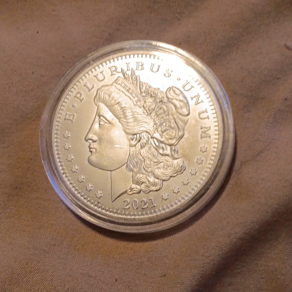 2021 S Morgan style .999 Fine Silver